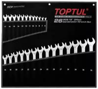 Набор ключей комбинированных 6-32 мм 26 предметов TOPTUL (GPAB2602)