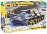 Сборная модель ZVEZDA Советский легкий танк Т-70Б 3631