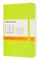 Записная книжка в линейку Moleskine "Classic Soft" Pocket, 90x140 мм 192 стр мягкая обложка, лайм