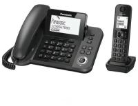 Радиотелефон Panasonic KX-TGF310RUM чёрный металлик