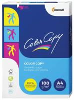 Бумага COLOR COPY, А4, 100 г/м2, 500 л, для полноцветной лазерной печати, А++, 161% (CIE), A4-33709