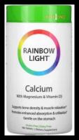 Rainbow Light, кальций, магний и витамин D3, 180 таблеток