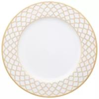 Тарелка обеденная Noritake Царский дворец, золотой кант 27 см