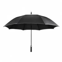 Зонт NINETYGO Double-layer Windproof Golf Automatic Umbrella, автоматичесая версия, двухслойный, ветрозащитный, черный
