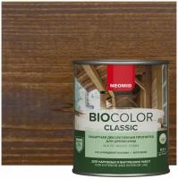 Пропитка для дерева защитная NEOMID BIO COLOR CLASSIC NEW матовая Орех, 0.9 л