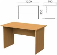 Стол письменный "Монолит", 1200х700х750 мм, цвет бук бавария, СМ1.1
