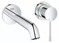 Смеситель для раковины Grohe Essence+ на 2 отверстия, внешняя часть, хром (19408001)