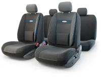 Чехлы автомобильные Autoprofi Comfort Жаккард черный 11 предметов