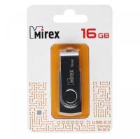 Флешкарта Mirex 13600-FMURUS16 16Gb черный