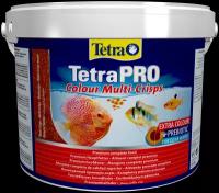 Корм для аквариумных рыб Tetra TetraPRO Colour Multi-Crisps 10 л (чипсы)