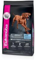 Корм для взрослых собак крупных пород Eukanuba Adult Large Breed 1+ years сухой, 3 кг