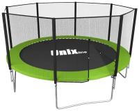 Каркасный батут Unix Line 10ft Simple (outside) 305х305х241 см, зеленый