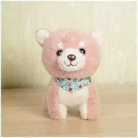 Мягкая игрушка KiDWoW Собака Собачка плюш розовый 25см для девочек мальчиков