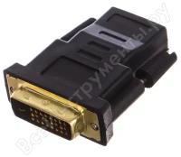 Переходник HDMI (f) - DVI-D, 0.05 м., Perfeo (A7004), Blister