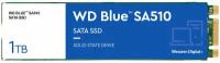 Накопитель Western Digital SSD Blue M.2 2280 SA510 1Tb SATA III TLC 3D (WDS100T3B0B)