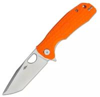 Нож складной Honey Badger Flipper Drop Point Large No Choil orange