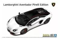 Сборная модель Lamborghini Aventador Pirelli Edition '15 06121 AOSHIMA Япония