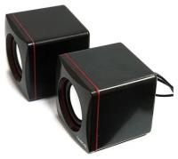 Компьютерная акустика Dialog Ac-04up Black-Red (2x3W, питание от Usb)