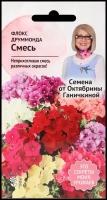 Флокс друммонда смесь 0,1 г, семена для выращивания однолетних цветов для сада дачи и дома, однолетние цветы для балкона и горшков