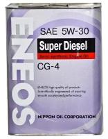 Моторное масло Eneos Super Diesel CG-4 5W-30 полусинтетическое 4 л