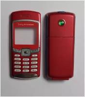 Корпус для Sony Ericsson T230i/T290i красный с клавиатурой+чехол