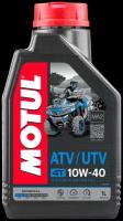 Масло моторное для квадроциклов MOTUL ATV-UTV 4T 10W-40,минеральное, 1 л