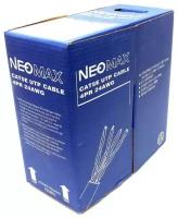 Кабель Neomax UTP категория 5e 4 пары 305 NM10101