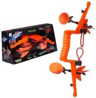 Игровой набор Junfa Лук с 2 стрелами оранжевый AX1021/оранжевый