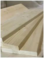 Ступени деревянные для лестницы (подоконник) / Сорт-АБ / 800x300x40 мм (упаковка 2 штуки)