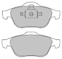 Колодки тормозные дисковые передние Allied Nippon ADB01115