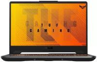 15.6" Ноутбук ASUS TUF Gaming F15 FX506LH-HN004T 1920x1080, Intel Core i5 10300H 2.5 ГГц, RAM 8 ГБ, DDR4, SSD 512 ГБ, NVIDIA GeForce GTX 1650, без ОС, 90NR03U2-M00860, черный