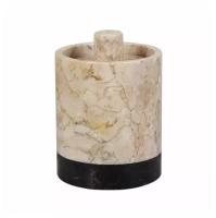 Контейнер для ватных дисков House Proud Bonded marble, HP1040503