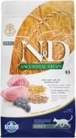 N&D Cat Ancestral Grain с ягненком и черникой низкозерновой сухой корм для кошек 1,5кг