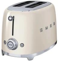 Тостер Smeg TSF01CREU кремовый