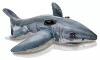 Надувная игрушка для плавания INTEX Акула с ручками, 173x107 см int57525NP