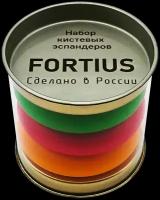 Набор кистевых эспандеров FORTIUS 3шт. (20, 30, 40 кг), тубус