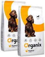 ORGANIX ADULT DOG CHICKEN для взрослых собак всех пород с курицей (12 + 12 кг)