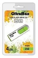 USB флэш-накопитель (OLTRAMAX OM-4GB-250-зеленый)