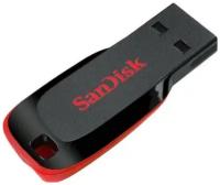 USB Флеш-накопитель Флеш-память SanDisk Cruzer Blade, 128Gb, USB 2.0, красный, SDCZ50-128G-B35