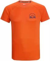 Футболка беговая Kailas Functional Pattern Red Orange (INT:2XL)