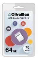 USB флеш накопитель OLTRAMAX OM-64GB-70-белый