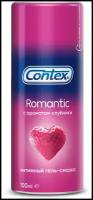 Гель-смазка Contex RoMantic с ароматом клубники, 160 г, 100 мл, клубника, 1 шт