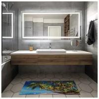 Коврик для ванной и туалета вилина 68261 "Бали" 67х47 см напольный из вспененного ПВХ