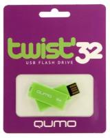 Флешка Qumo Twist Fandango 32 Гб USB2.0 зелёная