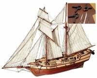 Сборная модель корабля для начинающих от OcCre (Испания), Albatros (с инструментами), 570х410х210 мм, М.1:100