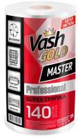 VASH GOLD SUPER тряпка для уборки 140 листов/рулон Master 307451