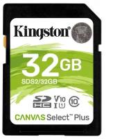 Карта памяти SDHC Kingston 32GB Canvas Select Plus 100R (SDS2/32GB)