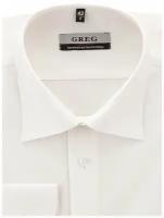 Рубашка GREG, размер 174-184/41, бежевый
