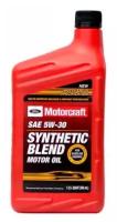 Полусинтетическое моторное масло Motorcraft SAE 5W30 Synthetic Blend, 0.946 л