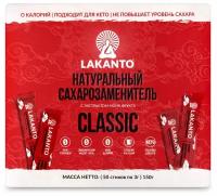 Lakanto Сахарозаменитель натуральный Classic, 50 стиков по 3 г